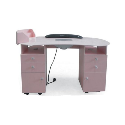 salon furniture art manicure bar table with dust collector beauty nail desk dryer station