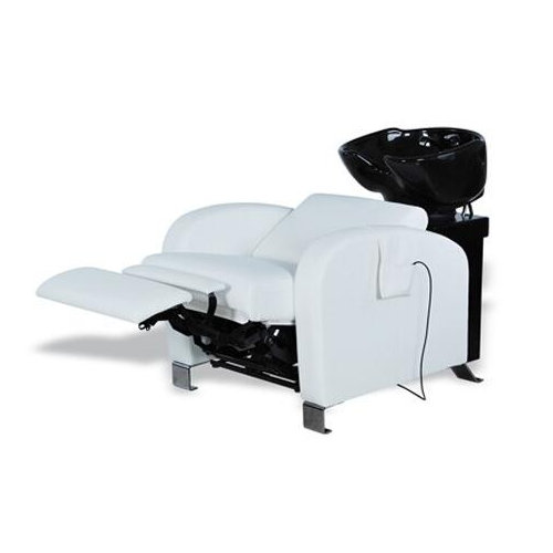 Electric salon shampoo chair bowl hair back washing units sink bed station barber equipment