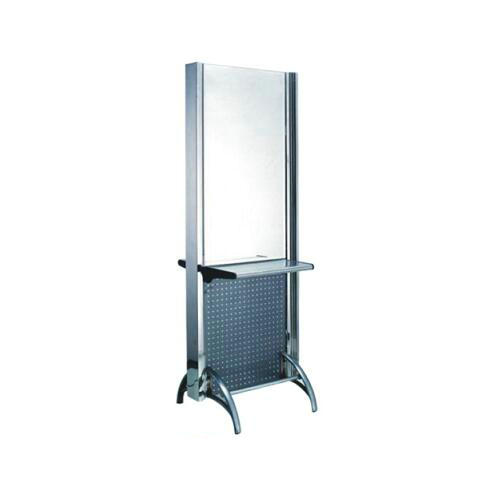 Metal styling station hairdressing unit equipment beauty bath makeup mirror salon barber furniture