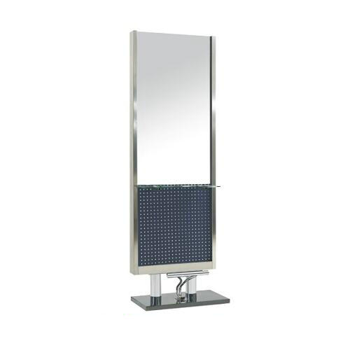 Metal beauty bath makeup mirror salon barber furniture styling station hairdressing unit equipment