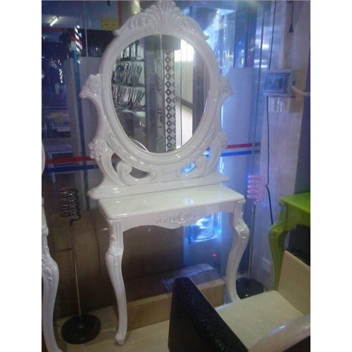 Cheap European beauty bath makeup mirror salon barber furniture styling station hairdressing unit