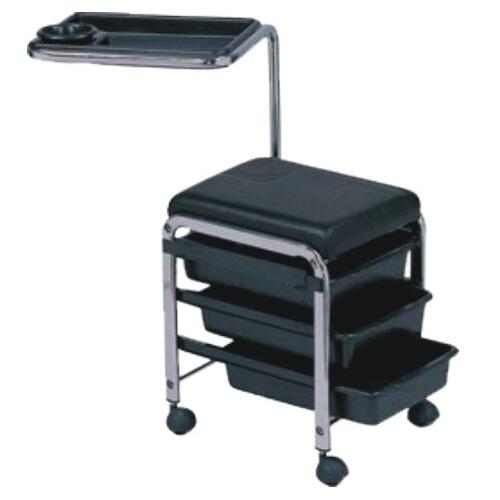 barber manicure beauty facial medical hand tool carts salon nail pedicure trolleys instrument tray China factory