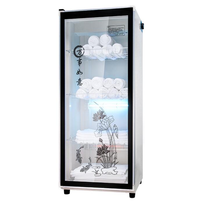 Big Heated Towel Warmer UV Towel Sterilization Cabinet Beauty Salon Equipment