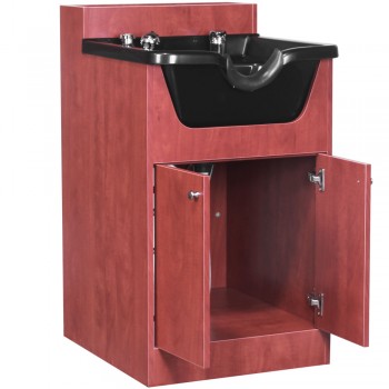 hair salon equipment stand shampoo station bowl sink backwash unit